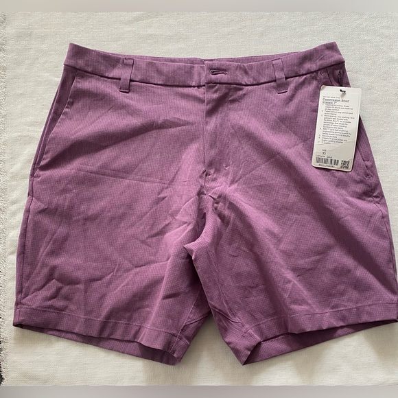 Lululemon - Men’s Commission Short Classic 7” - Sz: 33 - Color: Amethys/Velvet. - Picture 2 of 4
